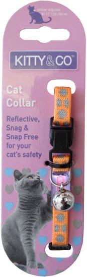 Hemm & Boo Polka Dot Cat Collar