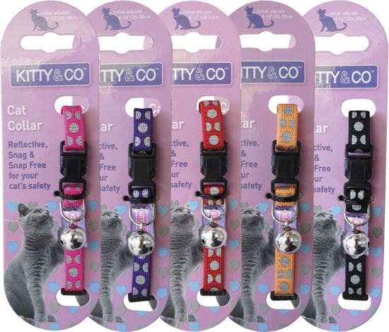 Hemm & Boo Polka Dot Cat Collar