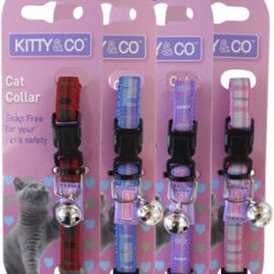Hemm & Boo Tartan Cat Collar