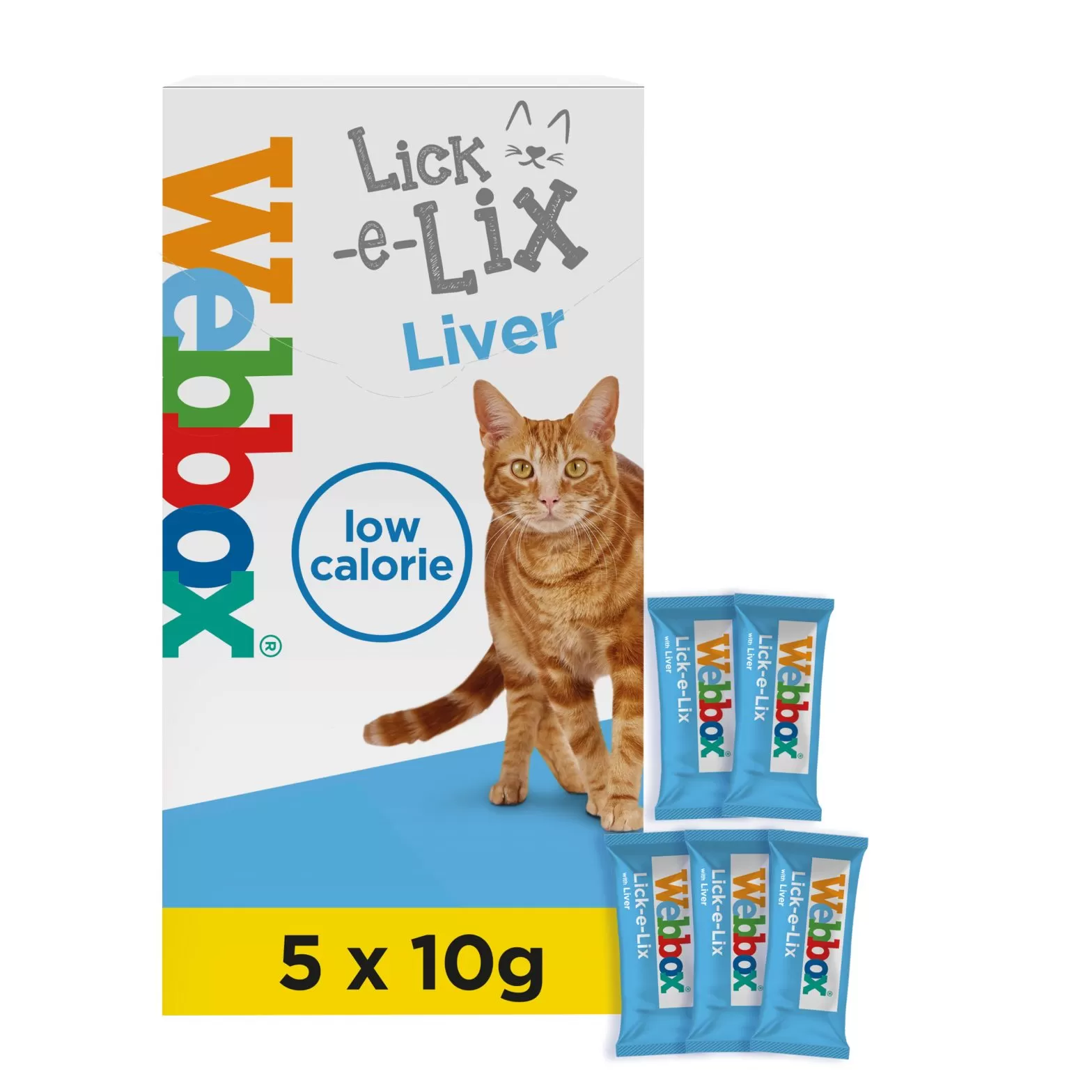 Webbox Lick-E-Lix Liver Cat Treats.