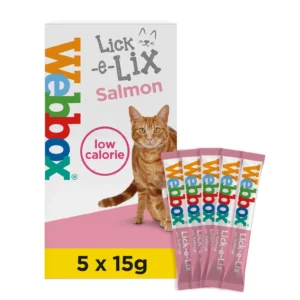 Webbox Lick-E-Lix Salmon Cat Treats