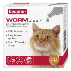 WORMclear Worming Spot On for Cats