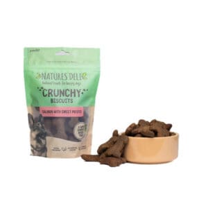 Natures Deli Crunchy Biscuit Salmon With Sweet Potato. dog treat
