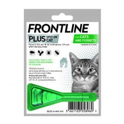 Frontline Plus Flea & Tick Treatment For Cats