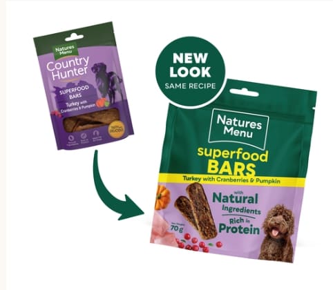 Country hunter Turkey and cranberry super food bars