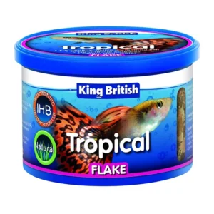 King British Tropical Flake. For tropical and temperate fish,
