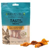 Natures Deli Triple Flavour Kebabs With A Cheese Stick
