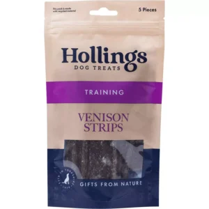 Hollings Venison Strips Dog Treat.