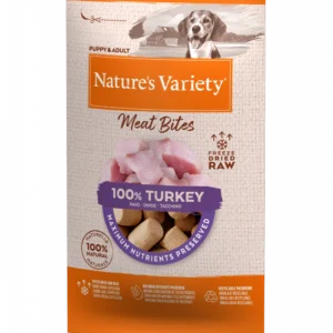 Natures Variety Freeze Dried Bites Turkey