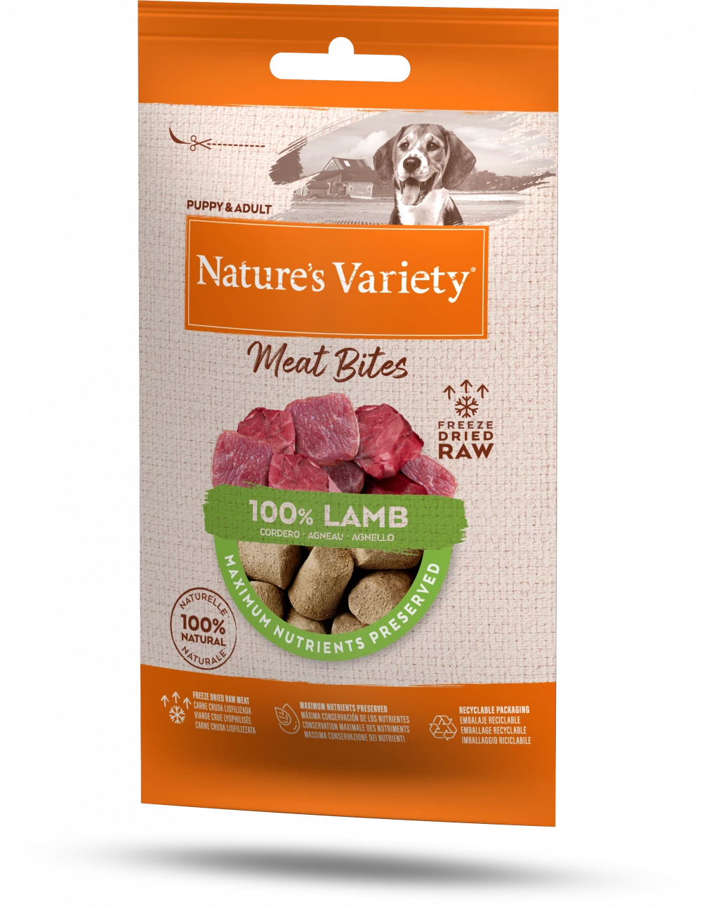 Natures Variety Freeze Dried Bites Lamb