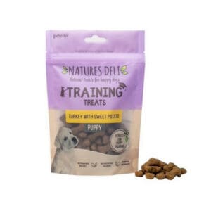 Natures Deli Puppy Training Treats Turkey With Sweet Potato.