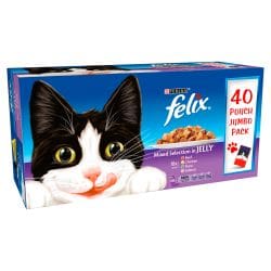 FELIX Original Mixed Selection in Jelly Wet Cat Food