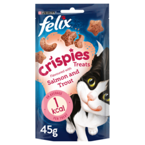 FELIX Crispies Salmon and Trout Cat