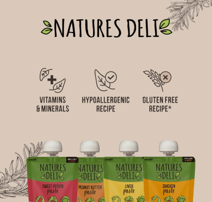 Natures Deli Peanut Butter Paste Pouch