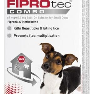 Beaphar FIPROtec COMBO Flea & Tick Spot-On for Dogs (2-10kg)