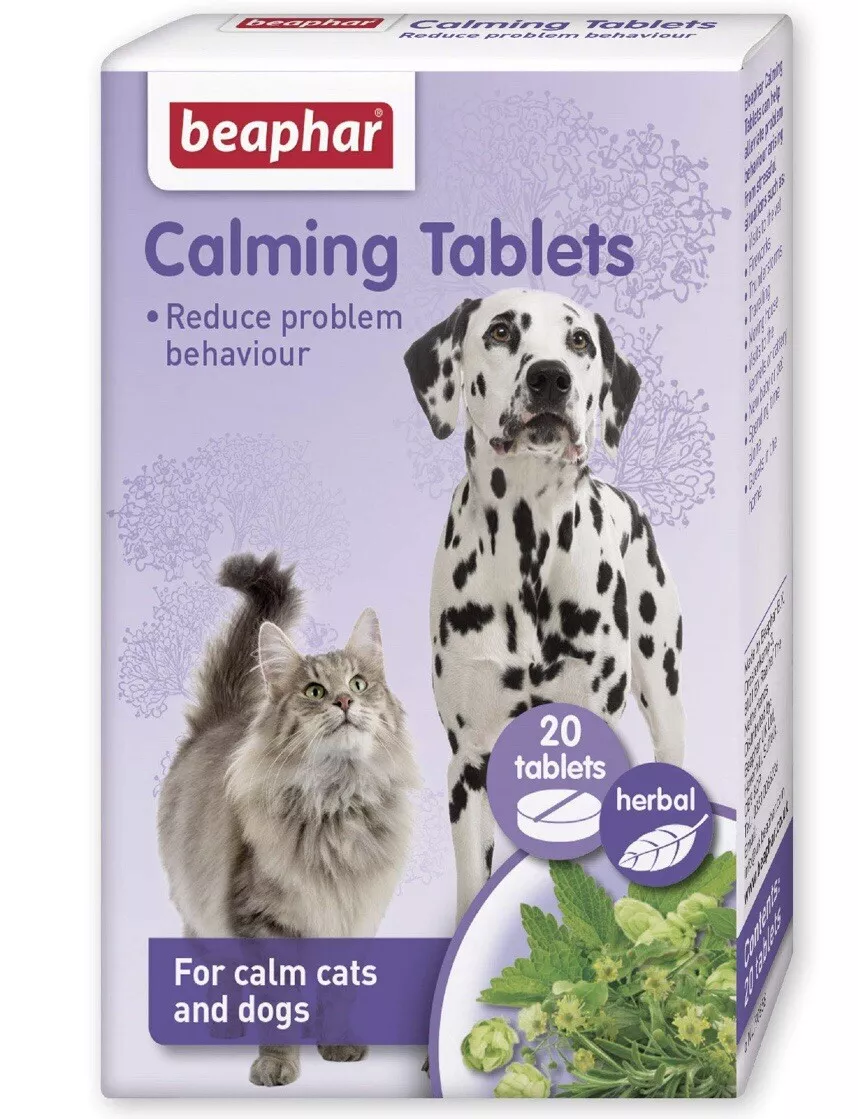 Beaphar Herbal Calming Tablets for Cats & Dogs