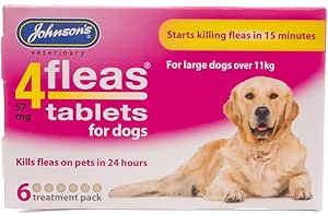 Johnson 4 fleas Dogs tablets