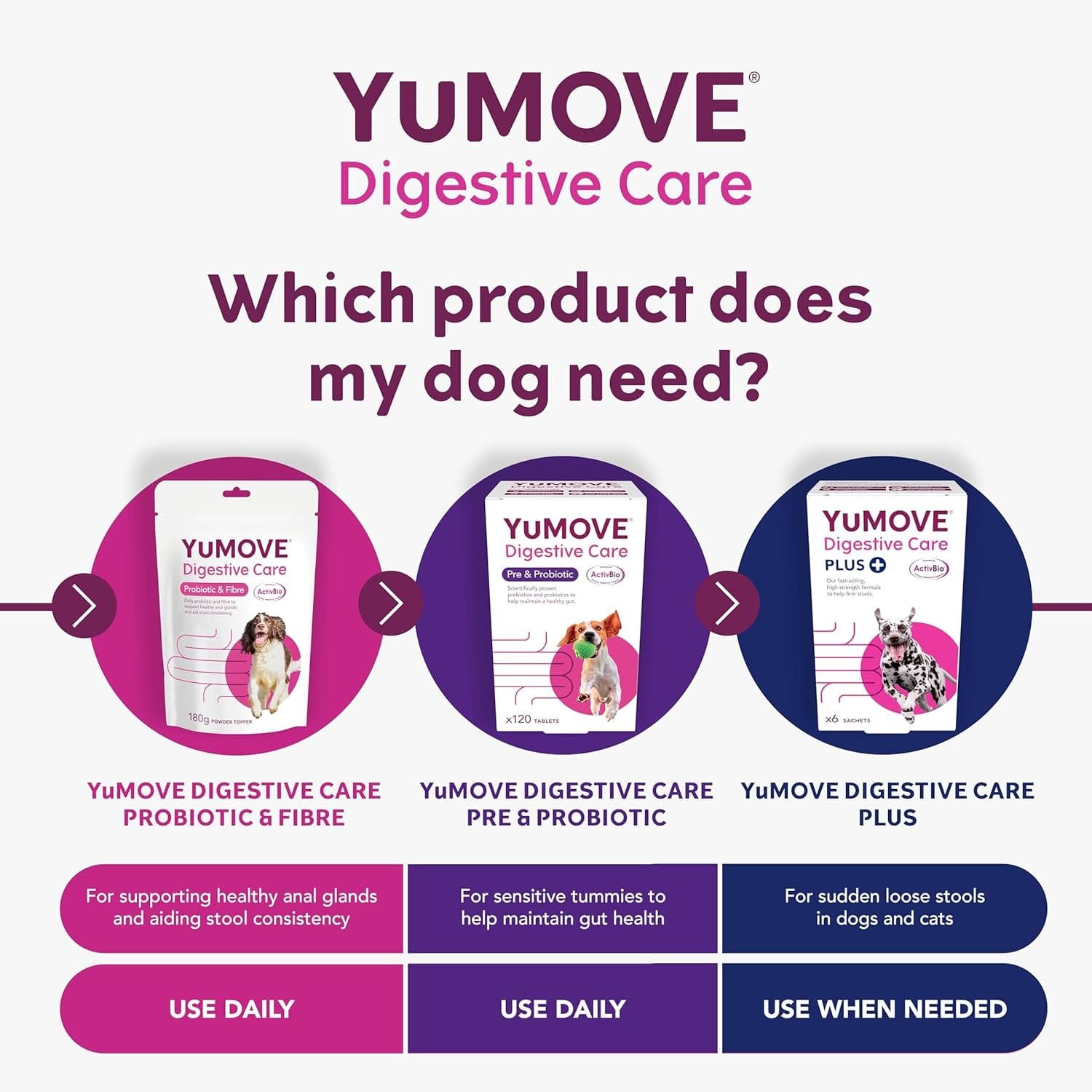 YuMOVE Digestive Care Pre & Probiotic for Dogs