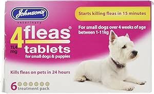 Johnson 4 fleas Dogs tablets