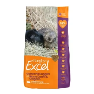 Burgess Excel Guinea Pig Nuggets Blackcurrant and oregano nuggets 1.5kg