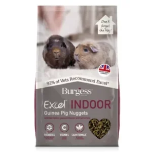 Burgess Excel Indoor Guinea Pig Nuggets With Dandelion 1.5kg