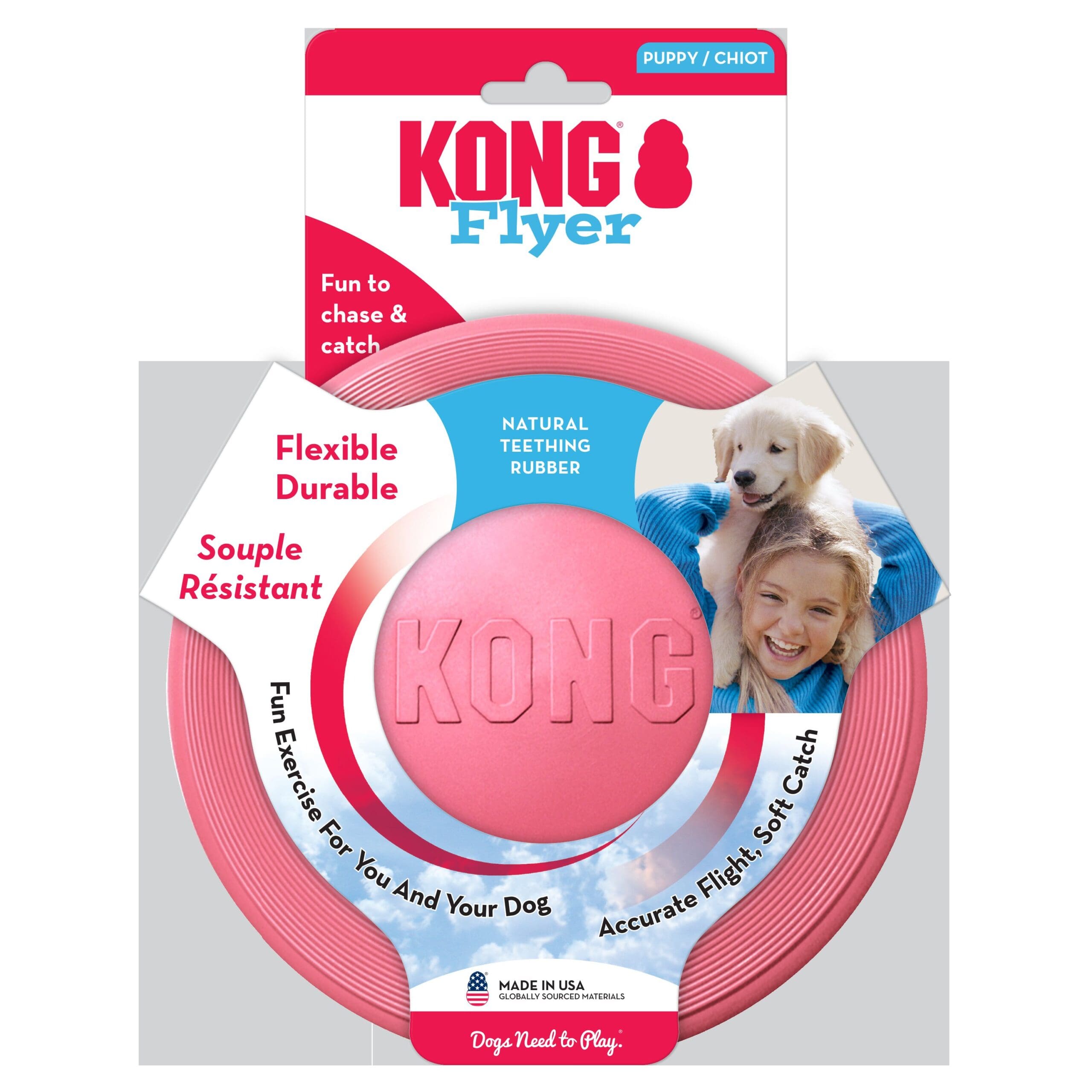 Kong puppy Flyer disc frisbee