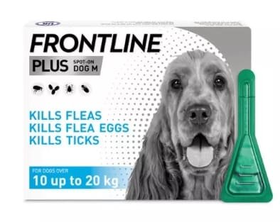Frontline plus medium 10kg -20kg