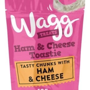 Wagg Treats Ham and Cheese Toasties