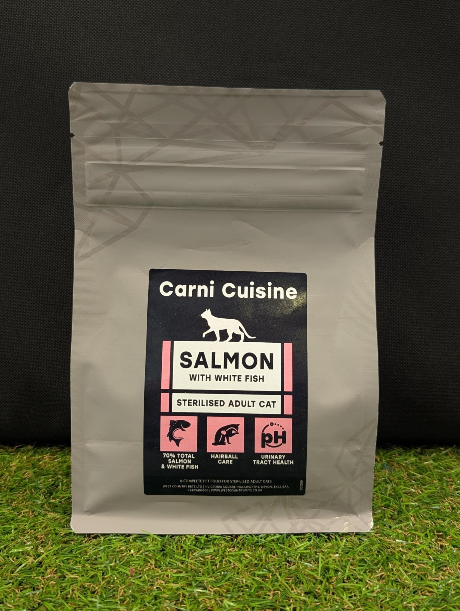 Carni Cuisine Salmon with White Fish