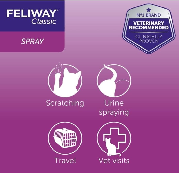 Feliway Classic Happy Cat Calm and Comfort Spray