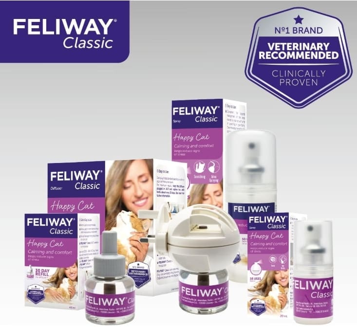 Feliway Classic Happy Cat Calm and Comfort Spray