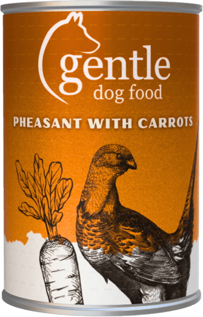 Gentle dog food Tinned Pheasant 400g