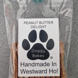 Peanut Butter Delight Biscuits Doggy Bakes of westward ho