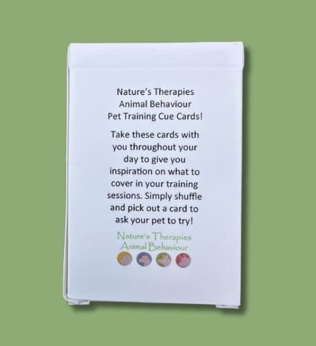 Pet Training Cue Cards