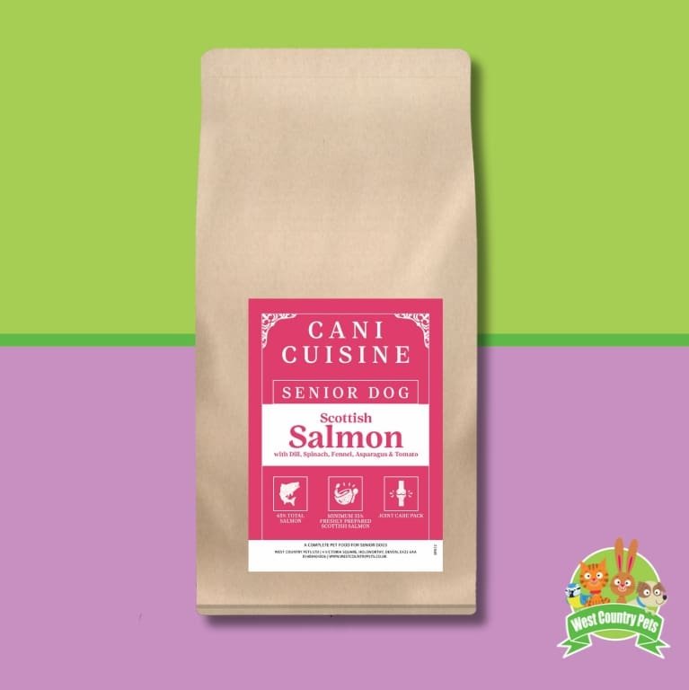 Cani cuisine senior salmon