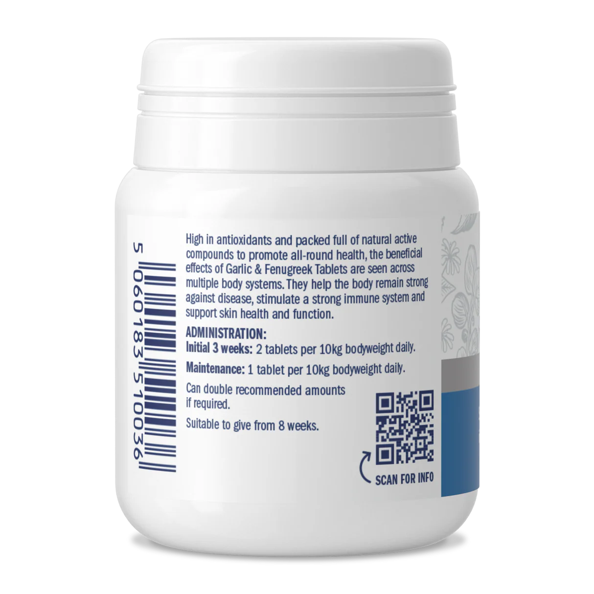 Dorwest Garlic and Fenugreek tablets