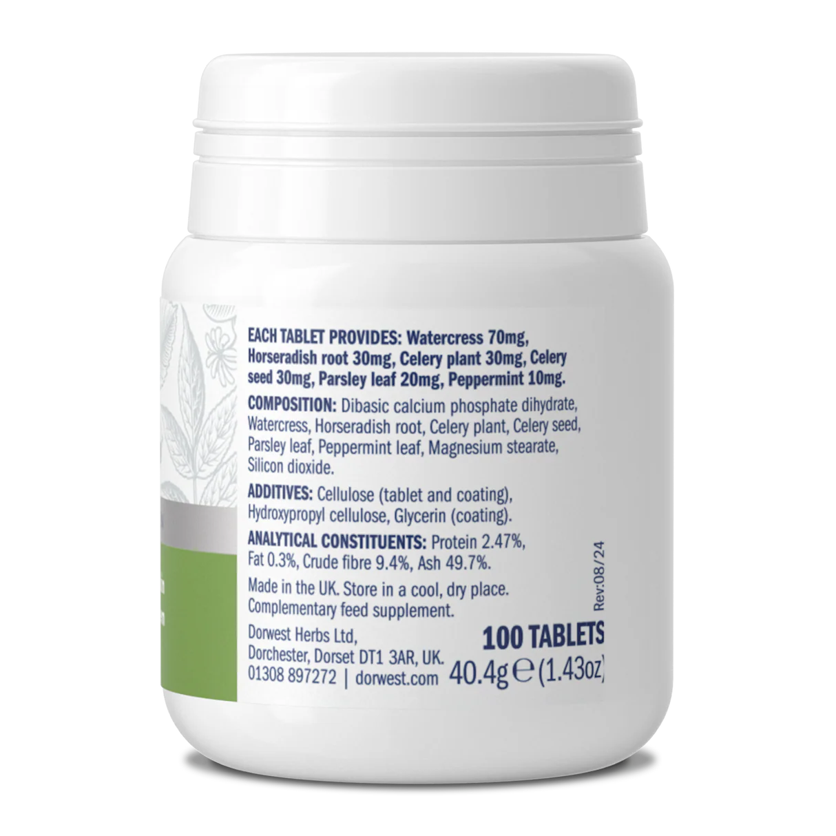 Dorwest Gree Releaf tablets 100