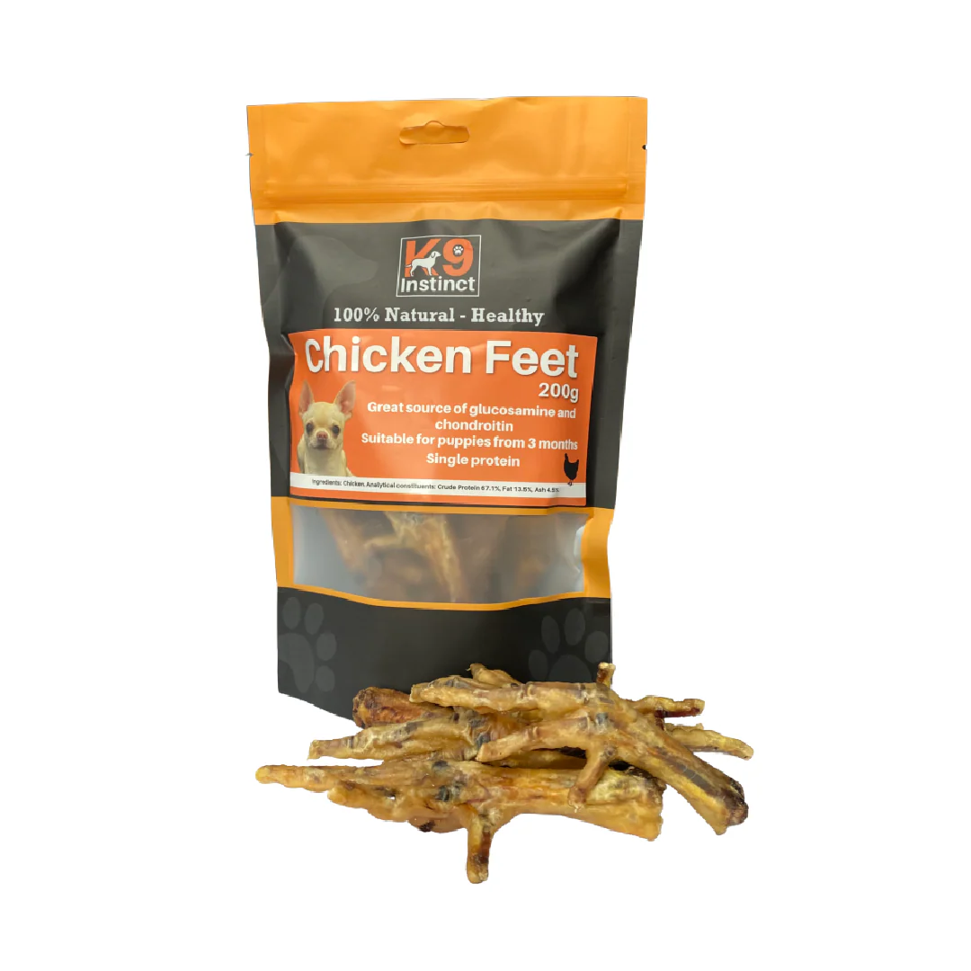 k9 instinct Chicken feet 200g