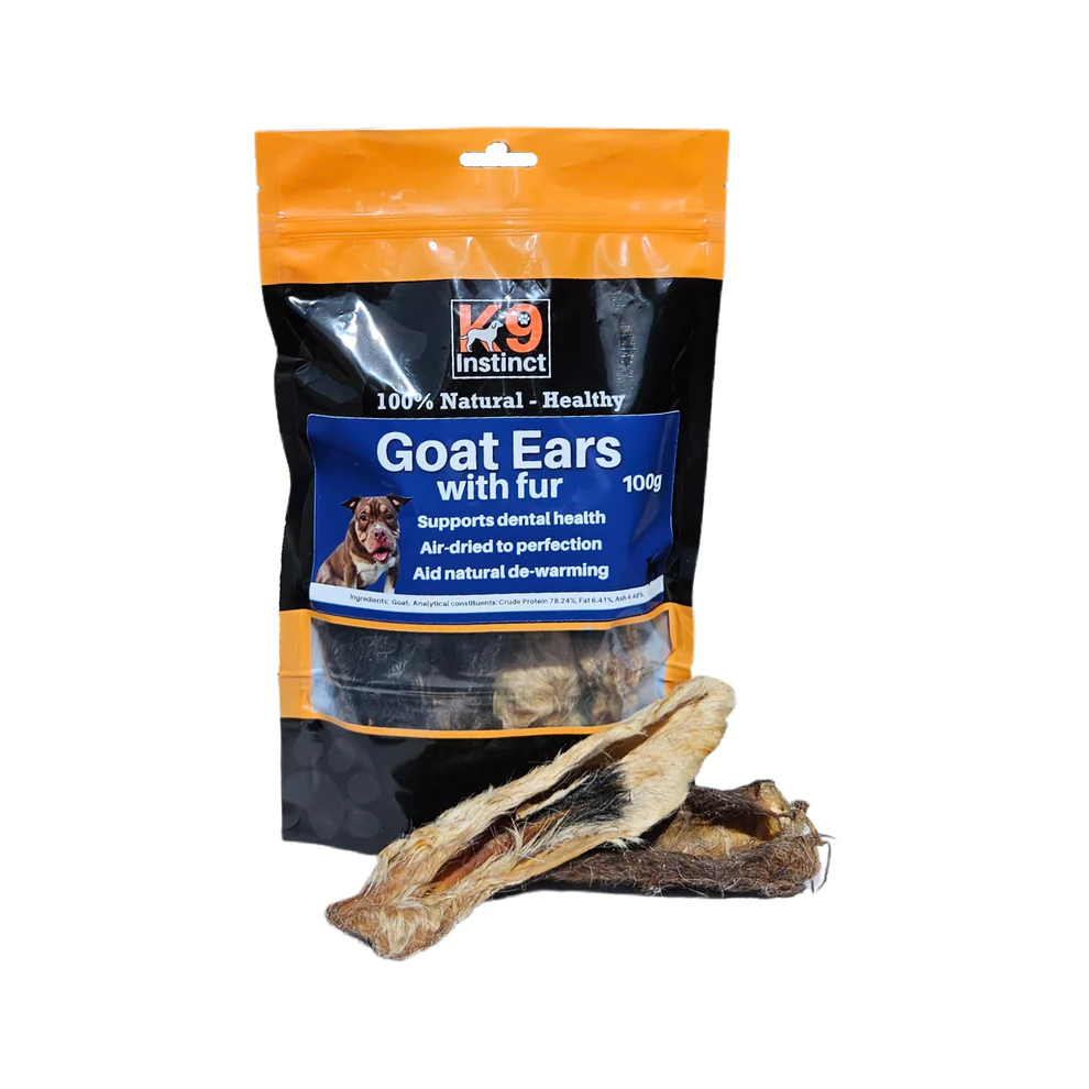 K9 Instinct Goat ears with Fur